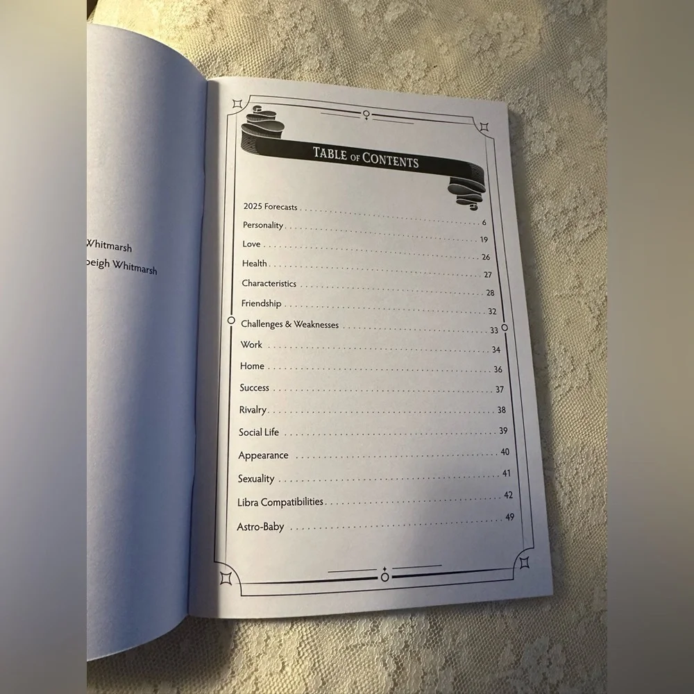 LIBRA Astrology Book 2025 - BY CHANTALE MONTPETIT